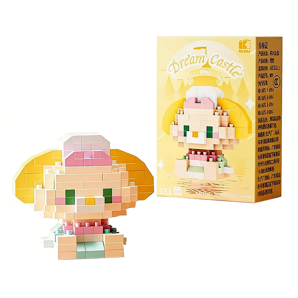 Disney Mini Building Blocks - Cute Character Micro Brick Figure Toy