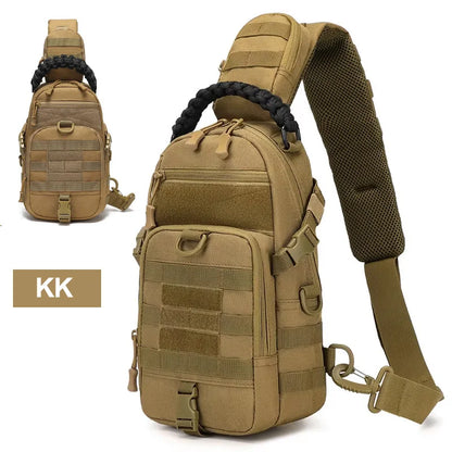 Tactical Chest Bag Men – Outdoor Sling Shoulder Pack for Hiking & Camping