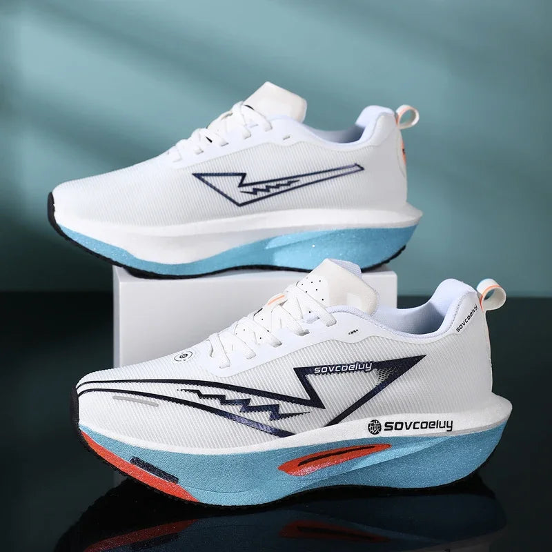 Carbon Plate Running Shoes – Lightweight Unisex Marathon Sneakers