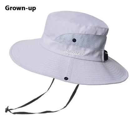 Wide Brim Sun Hat – Foldable Outdoor UV Protection Hat