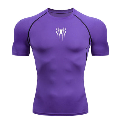 Men's Compression Sport T-Shirt – Quick-Dry Short Sleeve Gym Top