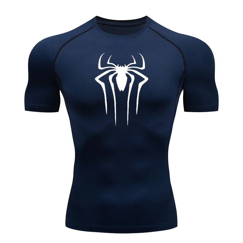 Men's Compression Sport T-Shirt – Quick-Dry Short Sleeve Gym Top