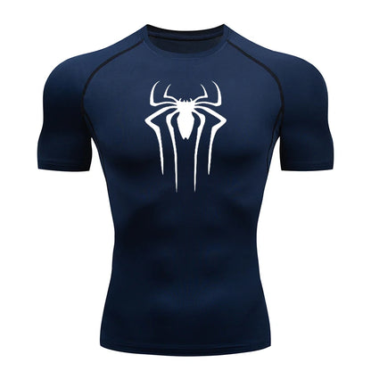 Men's Compression Sport T-Shirt – Quick-Dry Short Sleeve Gym Top