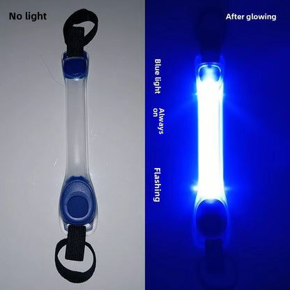 LED Dog Safety Light Pendant – Waterproof Glowing Collar Clip