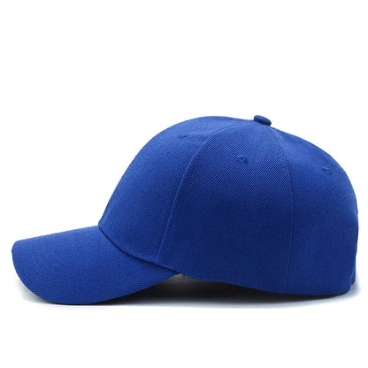 Plain Baseball Cap – Unisex Adjustable Snapback Dad Hat