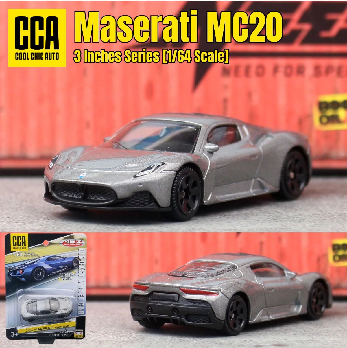 1/64 Diecast Model Car – CCA Premium Series (Lamborghini, BMW, Porsche & More)