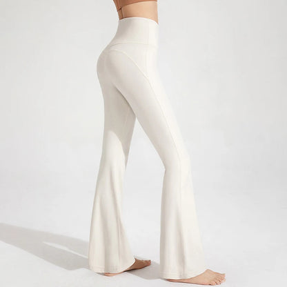 High Waist Flare Pants for Women – Butt Lifting Yoga Bell Bottom Leggings