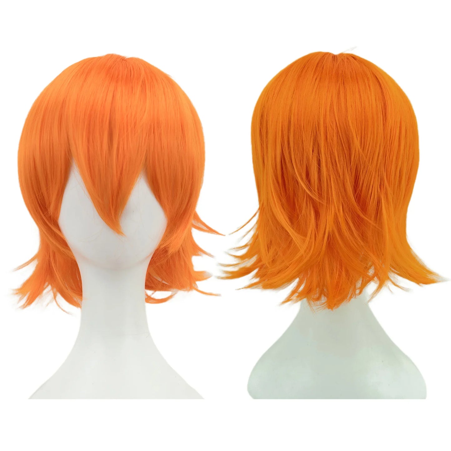 12-Inch Short Cosplay Bob Wig – Multi-Color Synthetic Hair