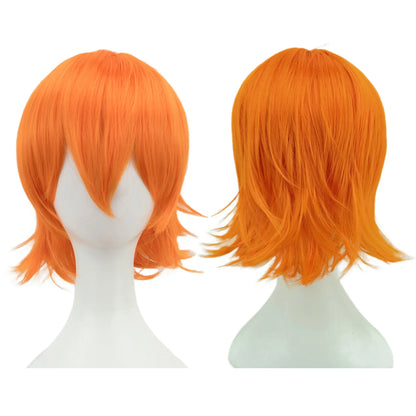 12-Inch Short Cosplay Bob Wig – Multi-Color Synthetic Hair