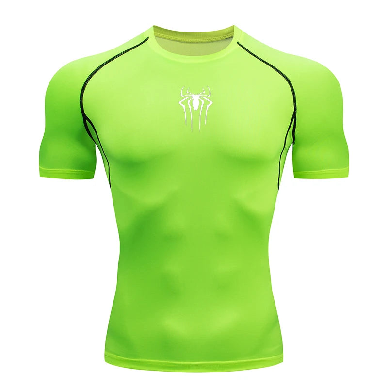 Men's Compression Sport T-Shirt – Quick-Dry Short Sleeve Gym Top
