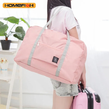 Foldable Travel Duffel Bag – Large Capacity Carry-On Tote