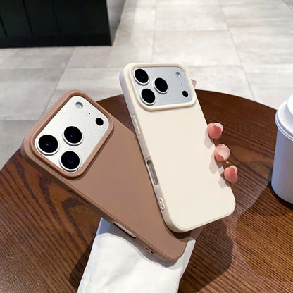 Luxury Candy Color Silicone Soft Case Iphone 17 Air 16 16e 15 14 Pro Max Plus Matte Thin Tpu Cover