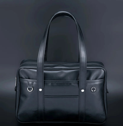 Japanese PU Leather Large Capacity Handbag – Waterproof Tote Bag