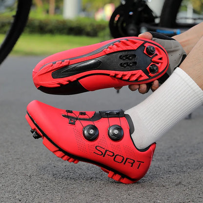 SPD Cycling Shoes - Breathable MTB & Road Bike Sneakers for Men and Women