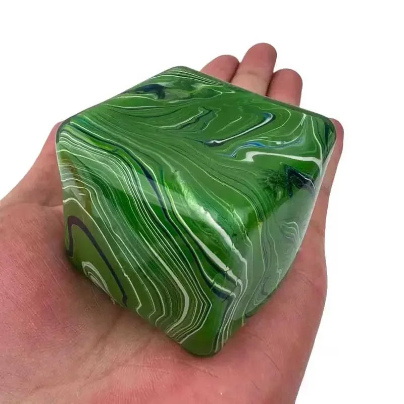 Stress Relief Squeeze Cube – Gel-Filled Slow Rebound Sensory Toy