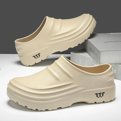 Non-Slip Chef Clogs – Oil-Proof Work Shoes for Kitchen