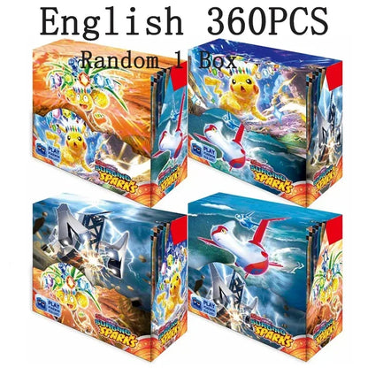 324 Pack Pokémon Sun and Moon XY Evolutions Trading Cards