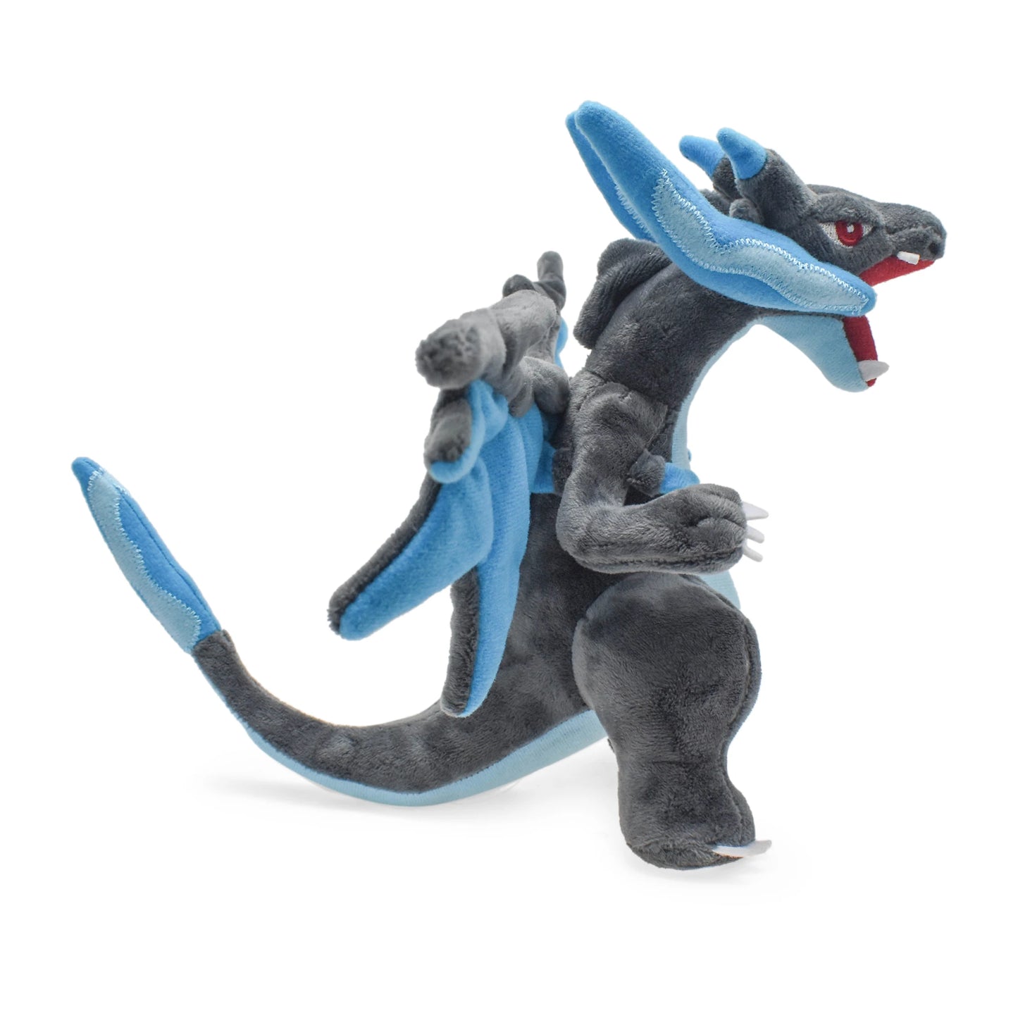 Mega Charizard X Plush Toy – Soft Stuffed Pokemon Doll 9 Inch