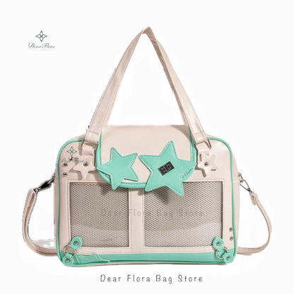 Ita Bag Y2K Star Crossbody – Transparent DIY Display Shoulder Bag