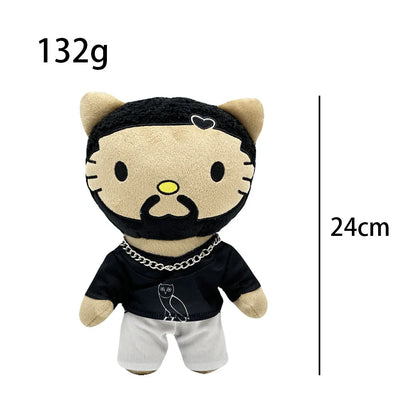Hip-Hop Cat Plush Toy Doll – Rapper Style Stuffed Animal