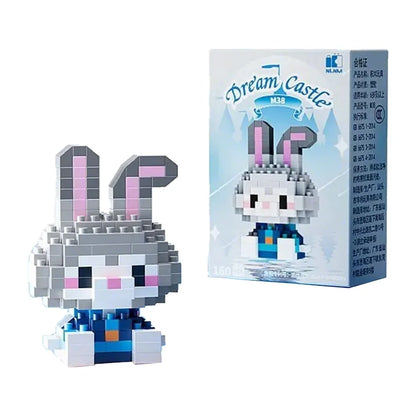 Disney Mini Building Blocks - Cute Character Micro Brick Figure Toy