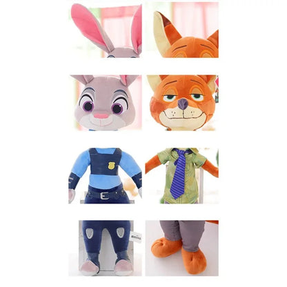Zootopia Plush Toy – Judy Hopps & Nick Wilde Stuffed Dolls