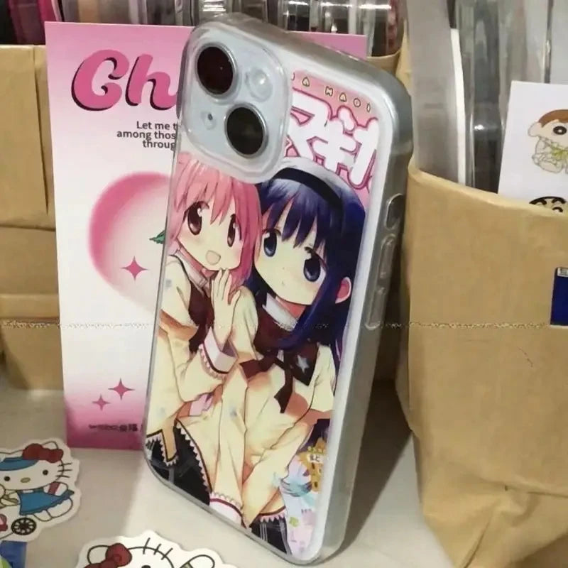 Japanese Korean Popular Girls Minimalist Fit Iphone 16 15 Promax Phone Case 14 13 Pro 12 11 Xs Xr 7