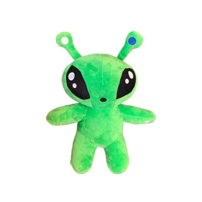 Green Alien Plush Toy – Soft Stuffed Monster Doll for Kids