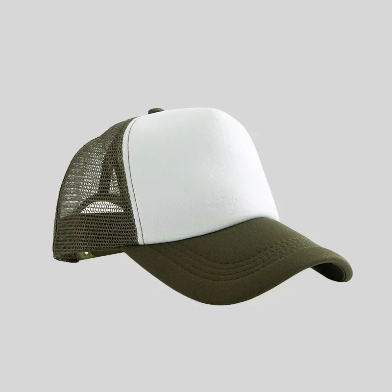 Custom Logo Trucker Hat – Personalized Mesh Baseball Cap