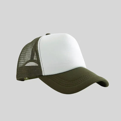 Custom Logo Trucker Hat – Personalized Mesh Baseball Cap