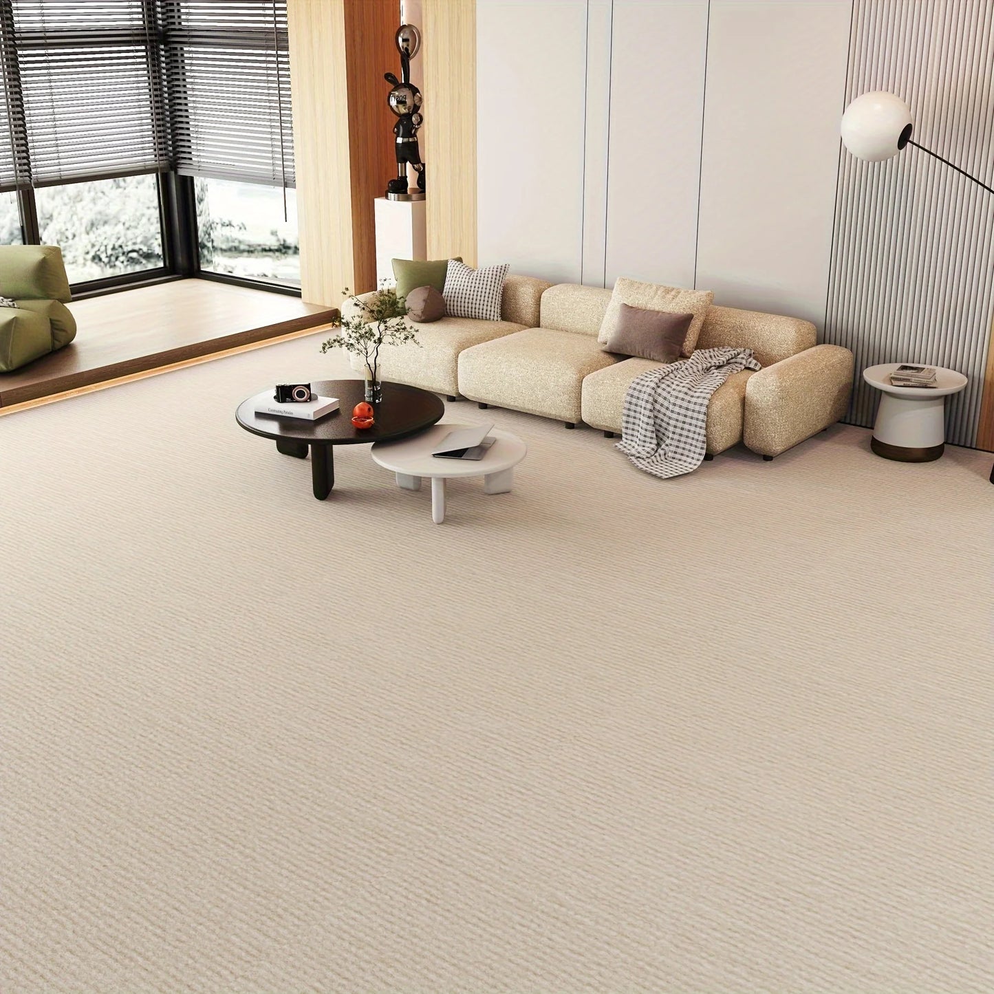 Self-Adhesive Runner Rug – Water-Absorbent Non-Slip Carpet 40cm x 3m