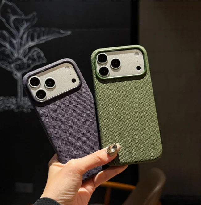 Luxury Tech Woven Magnetic Case Iphone 17 Air 16 15 Plus 14 13 12 11 Pro Max Techwoven Magsafe