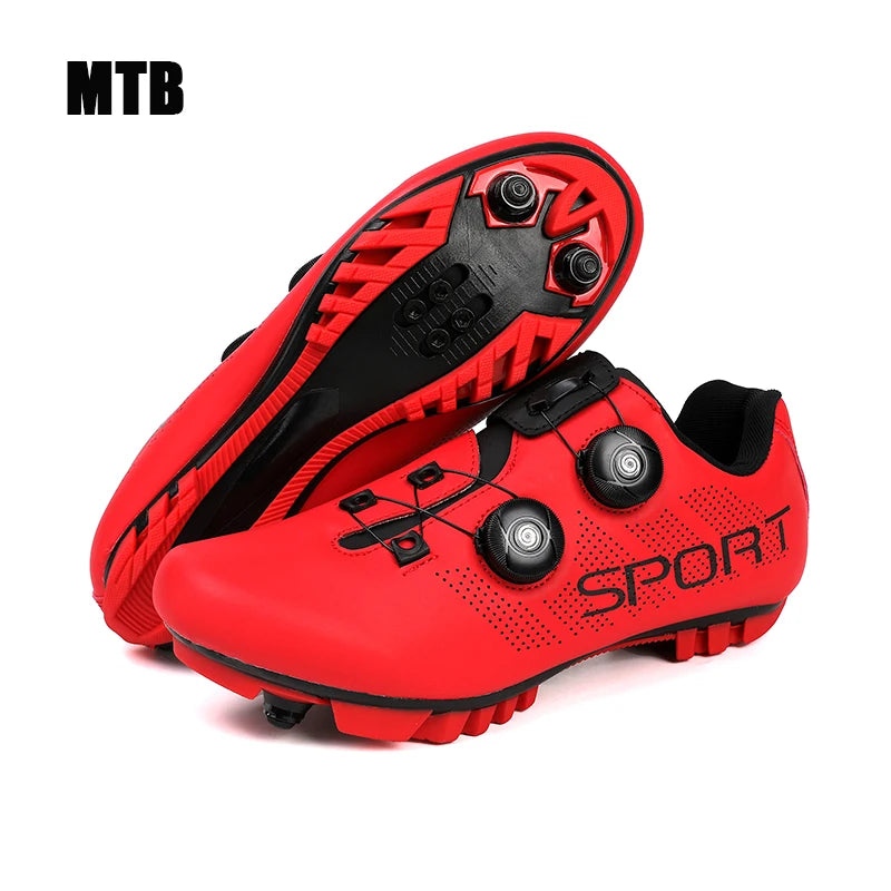 SPD Cycling Shoes - Breathable MTB & Road Bike Sneakers for Men and Women