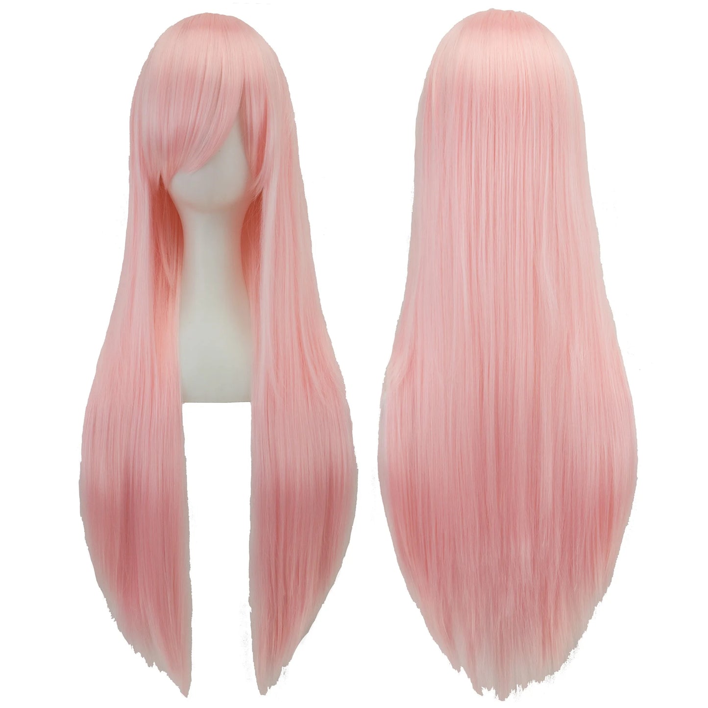 32 Inch Long Straight Synthetic Wig – Cosplay & Party, 36 Colors