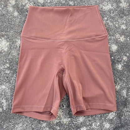 Women's High-Waist Biker Shorts – Squat-Proof Yoga & Gym Shorts