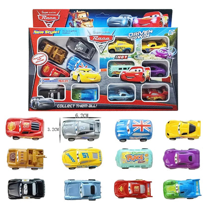 Disney Pixar Cars 3 Pull-Back Die-Cast Cars 12-Piece Set