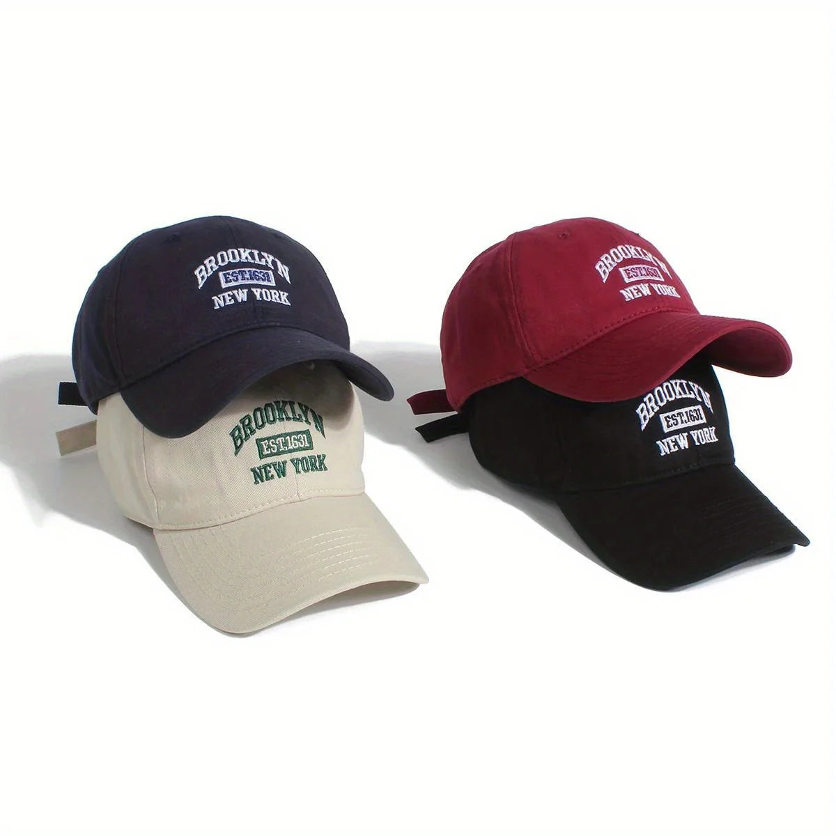 Brooklyn New York Embroidered Baseball Cap – Unisex Snapback