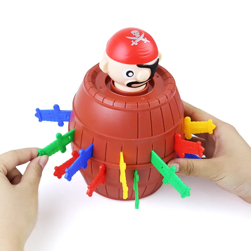 Pirate Barrel Pop-Up Game – Sword Stab Lucky Toy for Family & Kids