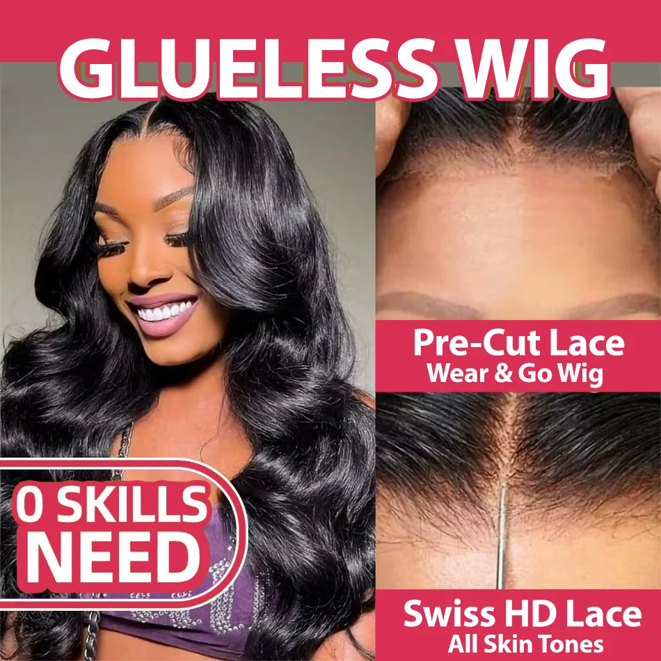 40 Inch 250 Density Body Wave 13x4 Lace Frontal Remy Human Hair Wig 13x6 Hd Transparent Front Pre