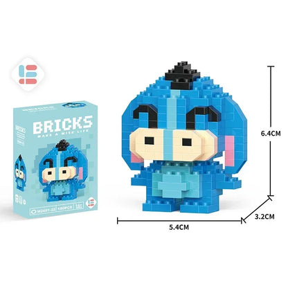 Disney Tsum Tsum Mini Building Blocks – Cartoon Micro Brick Figures