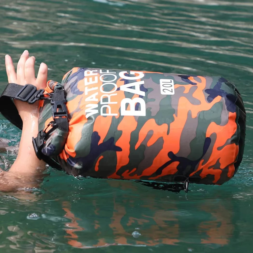 Waterproof Dry Bag – PVC Roll-Top Sack for Kayaking, Rafting & Diving