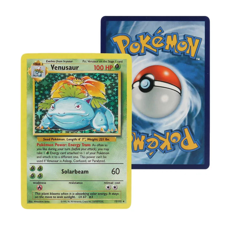 151pcs Box 1996 First Generation Pok Mon Card Rare Charizard Pikachu Mewtwo Blastoise Collecting