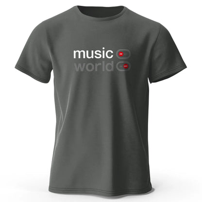 Music World Graphic T Shirt Oversized Cotton Unisex Tee