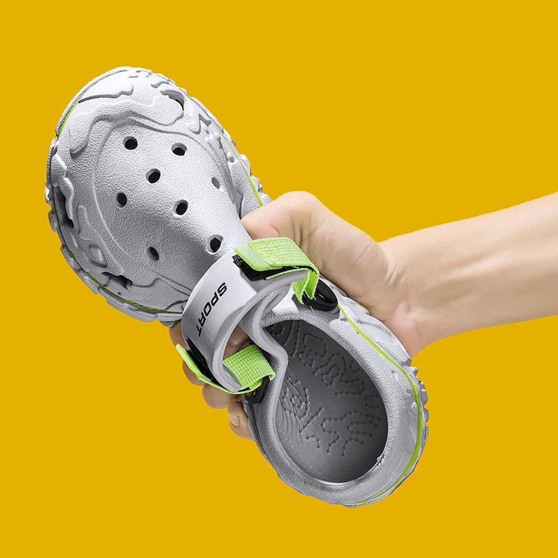 Men's Sport Clogs Sandals – Non-Slip Breathable Beach Shoes