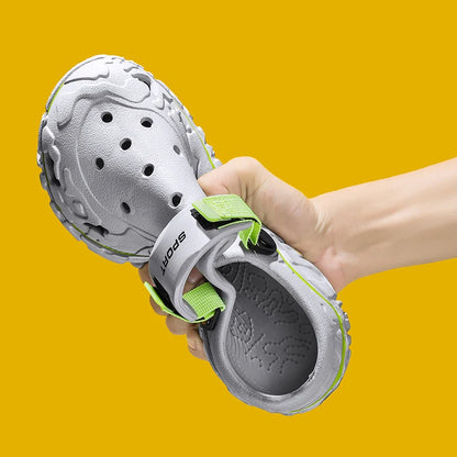 Men's Sport Clogs Sandals – Non-Slip Breathable Beach Shoes