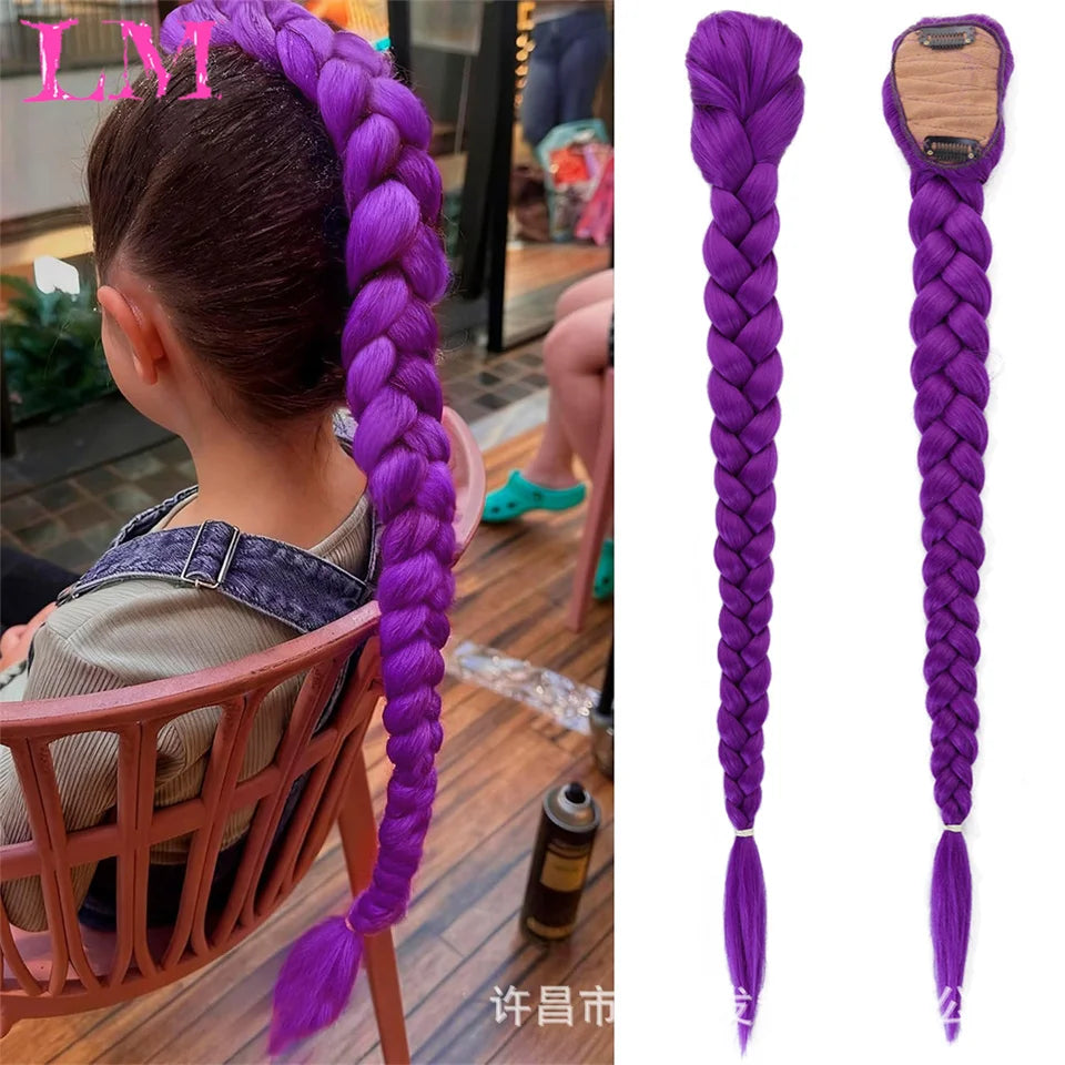 Synthetic Jumbo Braid Hair Extension 32 Inch – 6 Colors