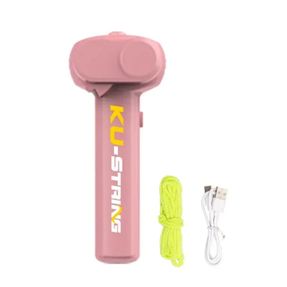 Glow in the Dark String Launcher Toy – Luminous Light-Up Rope Handheld Kids Party Toy