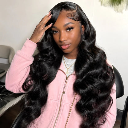 Boby Wave Human Hair Wigs 13x6 Hd Transparent Lace Front Wig 13x4 Women Brazilian Virgin Frontal 250
