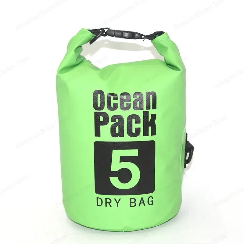 Waterproof Dry Bag 2L–30L – PVC Roll-Top Sack for Kayaking & Outdoor Sports