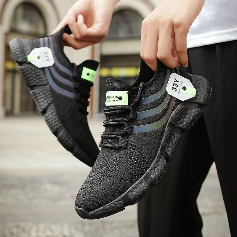 Lightweight Breathable Sneakers – Unisex Running & Casual Shoes